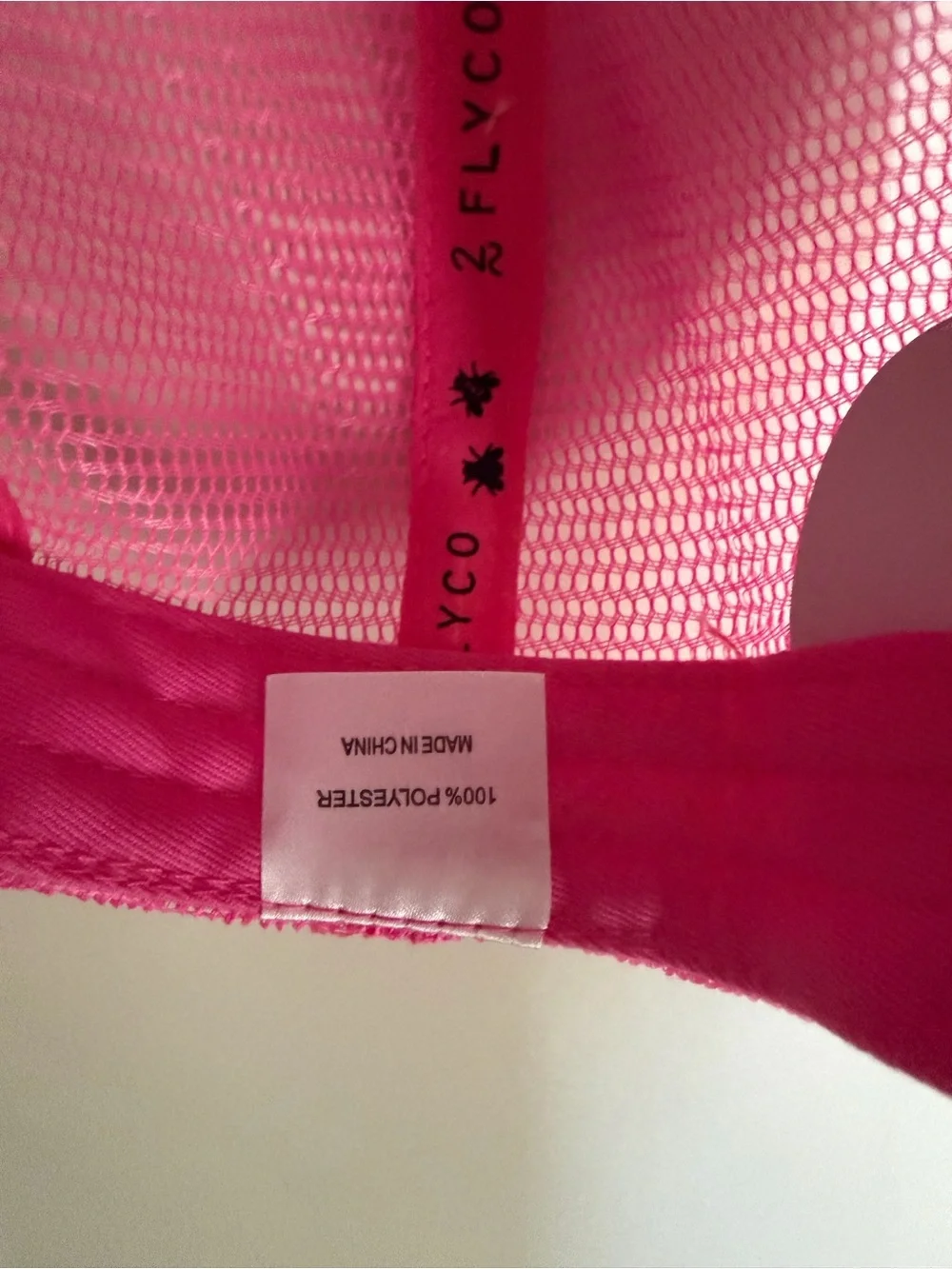 Women’s Two-Tone Pink Mesh Baseball Cap
